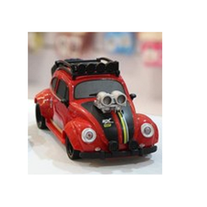 ماشین کنترلی شارژی فولکس قورباغه ای قرمز Hot Rod Remote Control 40Mh_اسباب بازی